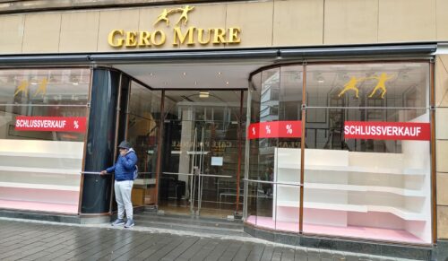 Gero Mure-Standort an den Planken in Mannheim (Foto: Redaktion)