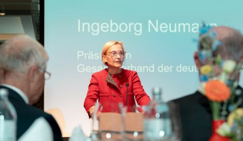 Ingeborg Neumann, Präsidentin Textil + Mode (Foto: Gesamtverband Textil+Mode/Sophie Christ)