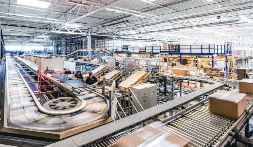 Der Standort Osnabrück für die Kontraktlogistik (Foto: Meyer Logistik)