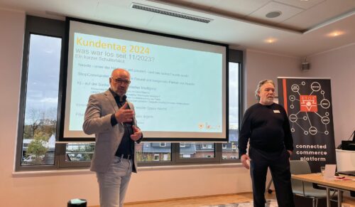 Die Etos-Gesellschafter Rolf Oppitz (links) und Jörg Frommann (Foto: Redaktion)