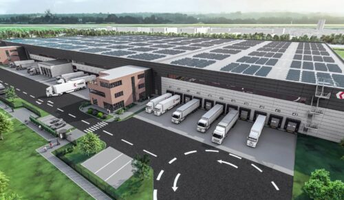 Fiege errichtet ein neues Logistikzentrum in Borna. (Foto: Fiege)