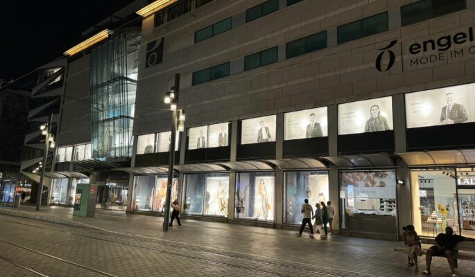 Elegante Inszenierung bei Engelhorn. (Foto: Engelhorn)