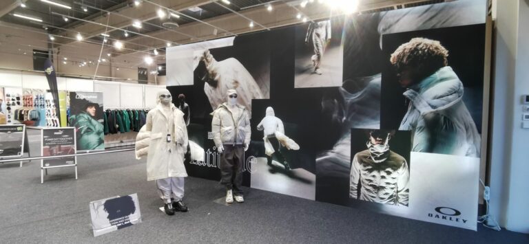 Stylische Looks für den Winter präsentierte Oakley während der Meetnbuy. (Foto: Redaktion)