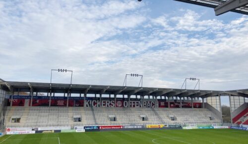 Das WMS-Jubiläum fand im Stadion des Fußballvereins Kickers Offenbach statt. (Foto: Redaktion)