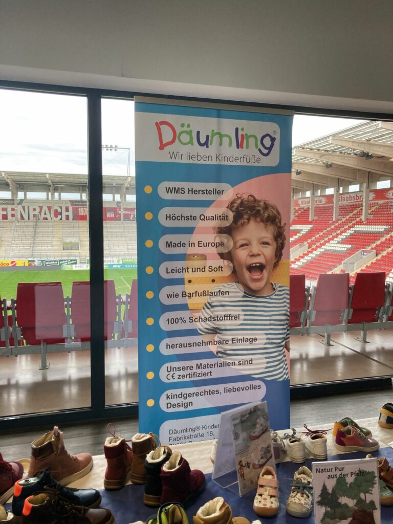 Der Schuhhersteller Däumling zeigte erste Styles der neuen Kollektion. (Foto: Redaktion)