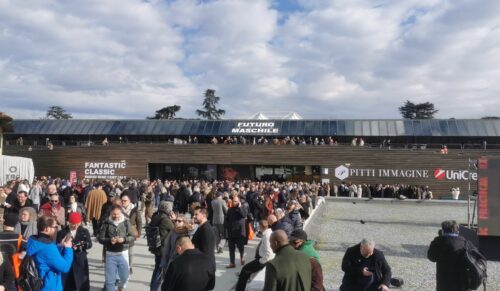 Eindrücke von der Pitti Uomo in Florenz (Foto: Redaktion)