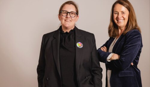 Anne-Laure Bigot und Claudia Lässig (Foto: Lässig)