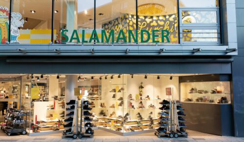 Rund die Hälfte der Filialen von Klauser firmieren unter Salamander. Das soll vorerst so bleiben. (Foto: Schuhhaus Klauser)