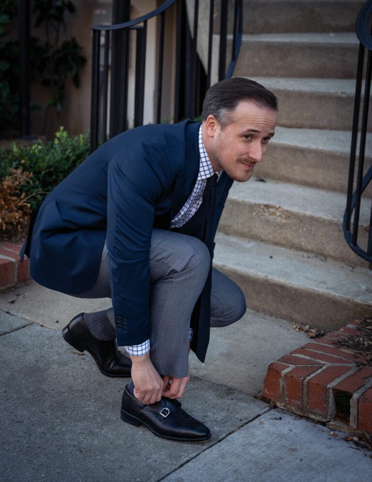 Der Monkstrap: Joe Laschets Schuh für alle Lebenslagen. (Foto: Joe Laschet)