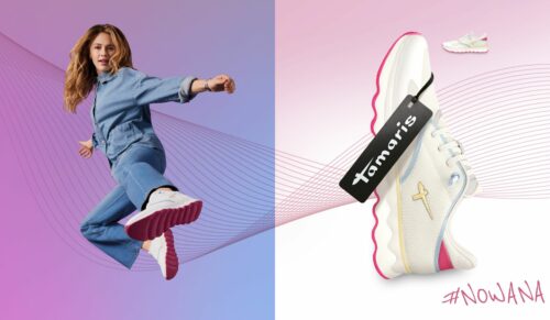 Der neue Sneaker Nowana von Tamaris. (Foto: Tamaris)