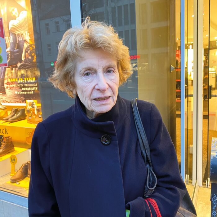 A. D., 82 Jahre(Foto: Redaktion)
