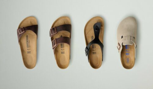 Die Birkenstock-Modelle Madrid, Arizona, Gizeh und Boston (Foto: Birkenstock)