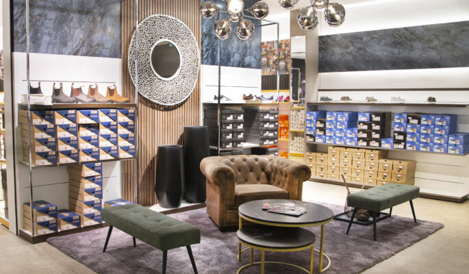 Die neue Schuhfläche im Modehaus Ahrens (Foto: Ahrens)