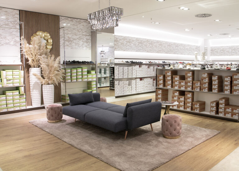 Die neue Schuhfläche im Modehaus Ahrens (Foto: Ahrens)