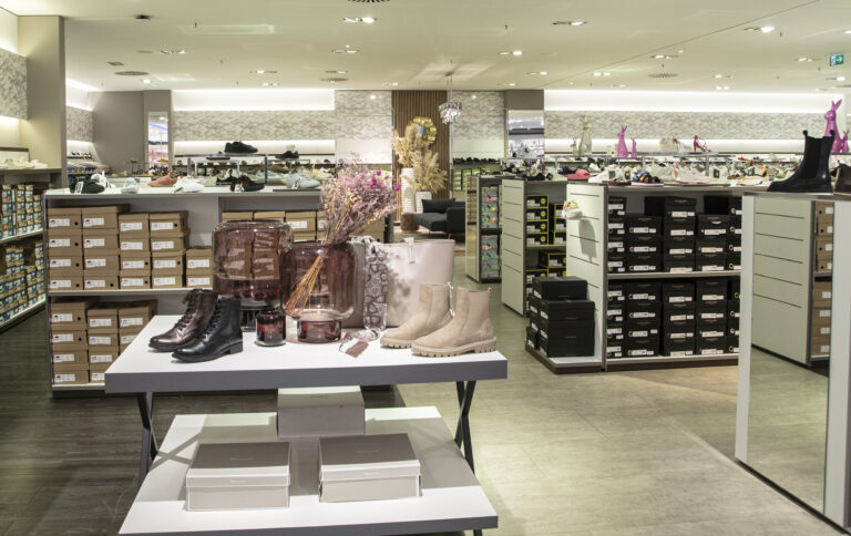 Die neue Schuhfläche im Modehaus Ahrens (Foto: Ahrens)
