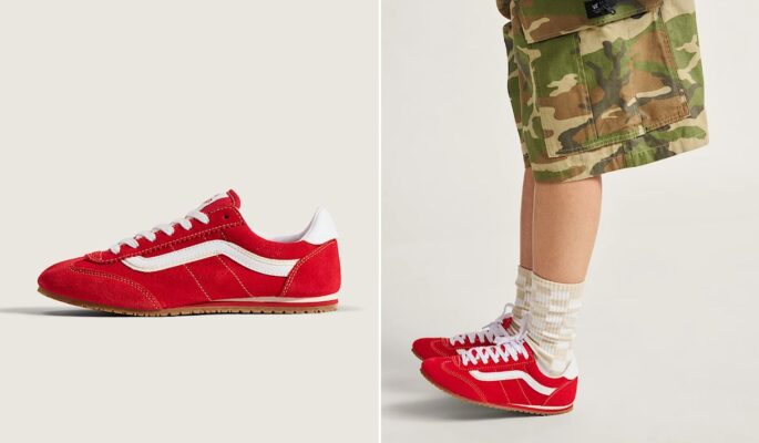 Vans Super Lowpro in Racing Red (Screenshot: vans.com)