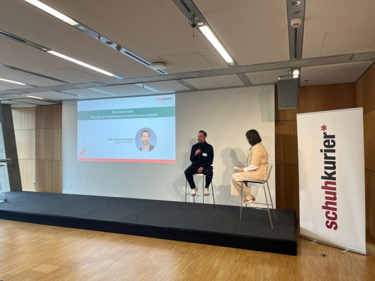 Sascha Negele über die Veränderungen bei Gabor. (Foto: Redaktion)