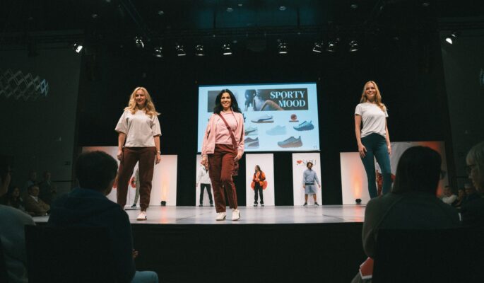 Impressionen von der SABU-Messe am 14./15. Februar 2025: 
Die Modenschau gilt als Highlight der Veranstaltung. Hier werden die Trends der neuen Saison sicht- und erlebbar. (Foto: SABU)