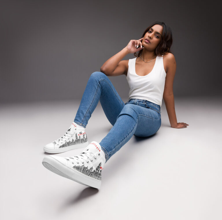 Besonderes Branding: der Nördlingen-Sneaker (Foto: Schuhhaus Stark)