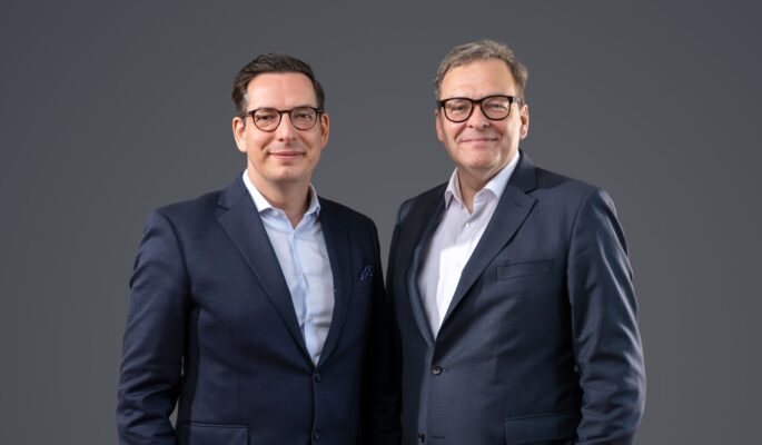 CEO Dr. Dominik Benner und Vorstand Marcus Vitt, The Platform Group AG (Foto: The Platform Group AG)