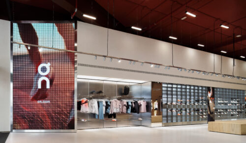 Der On-Store in Mailand (Foto: Joe Clark/On Running)