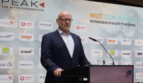 Günter Althaus ist neuer Präsident des Mittelstandsverbund (Foto: Der Mittelstandsverbund/Dirk Drollinger)