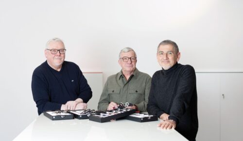Die Geschäftsführer von F+M Private Label v. l. n. r. Guido Frischkorn; Marian Mittelman; Thomas Akiyama (Foto: Redpear-Kermann)
