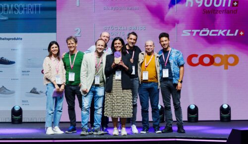 Das Kybun Joya-Team gewinnt in Zürich (Foto: Tristan Salvo)