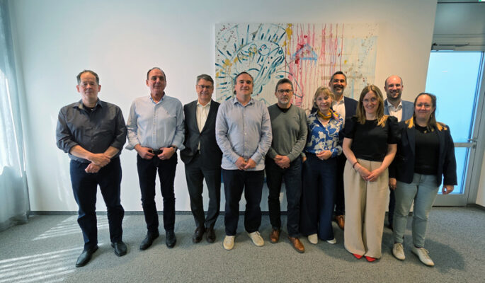 (v.l.n.r.) Toni Amann, Ulrich Fröhlich, Manfred Junkert, Axel Büsch, Stefan Raths, Gabriele Bruker, Manuel Fuchs, Valeska Wolf-Ruppel, Torben Schütz, Eva Maria Rathke (Foto: IRV)