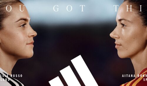 Adidas launcht eine neue Kampagne zum Start der Fußball-EM der Frauen in der Schweiz. (Foto: Adidas)