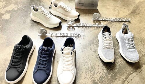 Funktionelle Details und ein lässiges, modernes Design sind typisch für die Sneaker. (Foto: Oivio Fit)