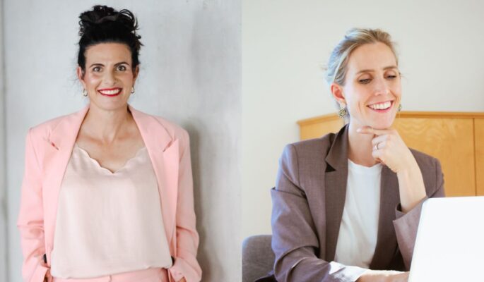 Yvonne Breinlinger-Scheuring (li.) und Julia Müller (Fotos: Fashion Trend Pool College)