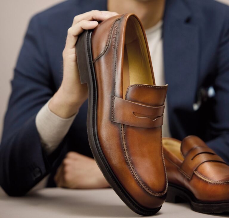 Klassiker, neu interpretiert: Loafer von Carl (Gross.Fotos: Création Gross)