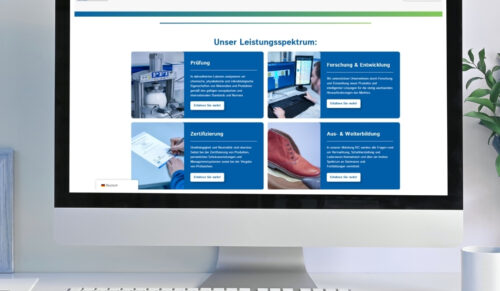 Das PFI stellt seinen neuen Internetauftritt vor. (Foto: PFI)