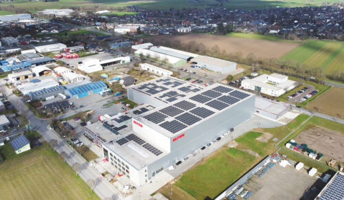 Das Elten-Logistikzentrum (Foto: Elten) 