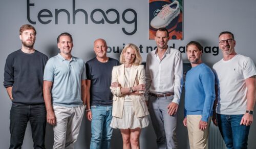 Das Team von Tenhaag (v..l.n.r.): Nils Meyer (Head of Product), Peter Wastl (Geschäftsführung), Torsten Tesche (Geschäftsführung),  Barbara Aichinger (Geschäftsführung), Andreas Flöck (Head of Sales), Hannes Hemetsberger (Head of Marketing), Jürgen Posch (Geschäftsführung) (Foto: Paul Green/Tenhaag)