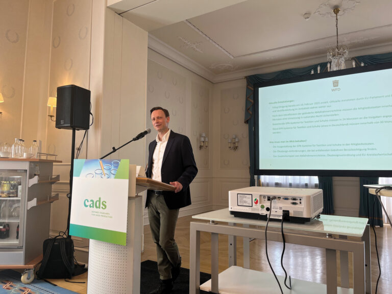 Tobias Dittmar bot den Überblick über die strategische Ausrichtung der EU im Hinblick auf Umweltpolitik. (Foto: Redaktion)