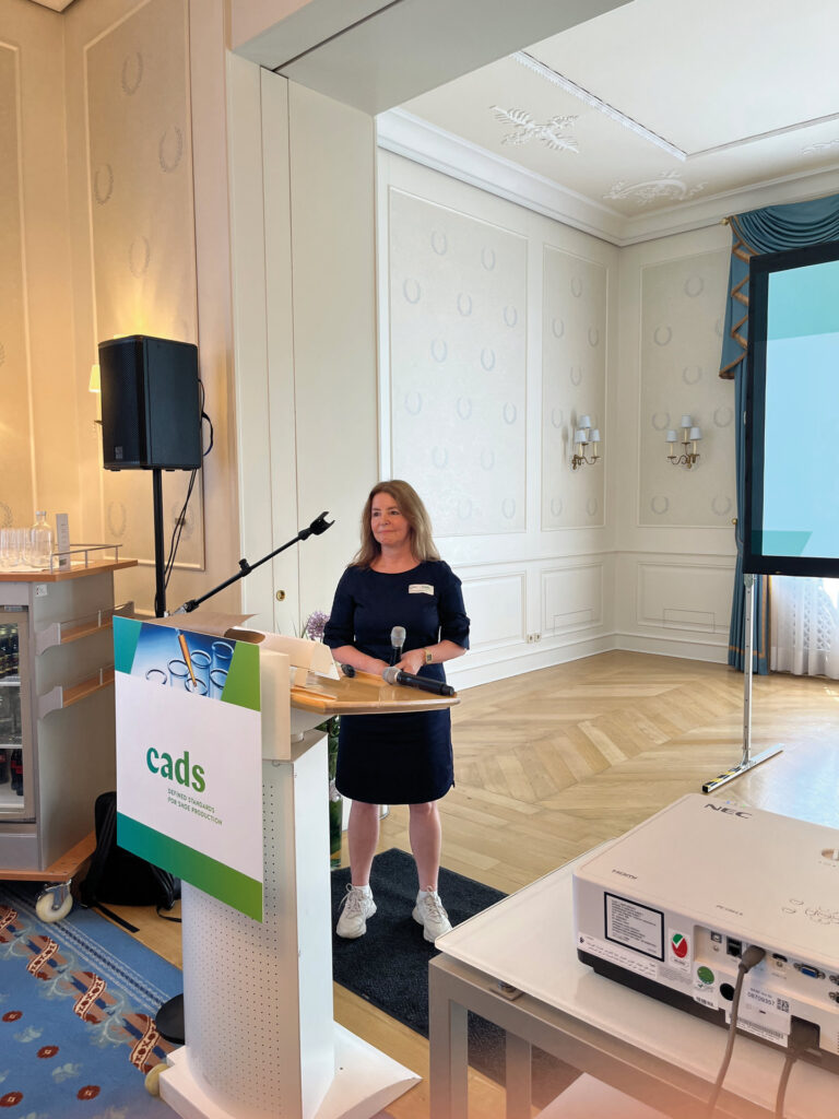 Dr. Ines Anderie gab einen Überblick über die neue RSL des Cads. (Foto: Redaktion)