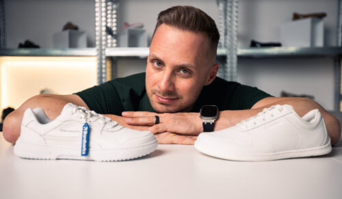 Juraj Fehervari ist CEO und Mitgründer des Barfußschuh-Herstellers Be Lenka. (Foto: Be Lenka)