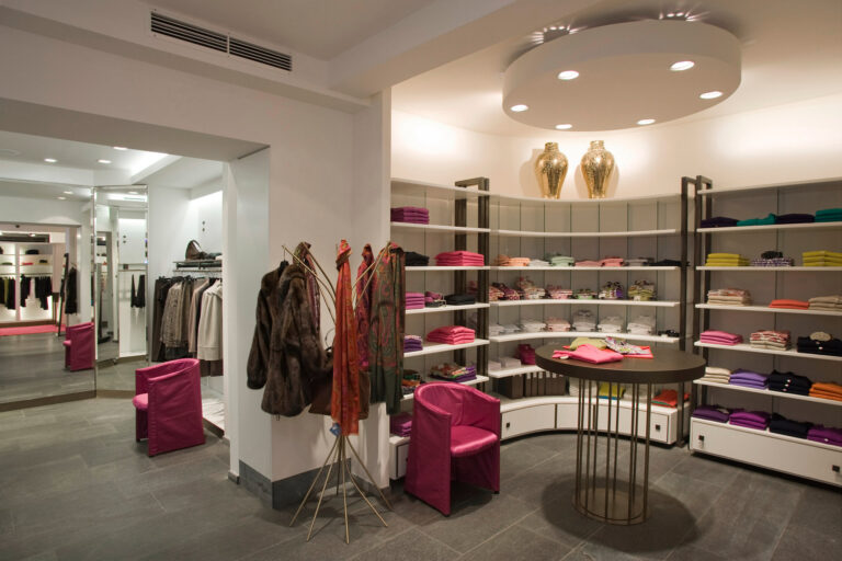 Blick in die Damenmode-Abteilung (Foto: C. Wirschke) 