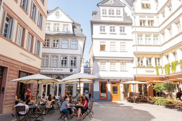 Touristenattraktion Neue Altstadt. (Foto: Visit Frankfurt/Isabela Pacini)