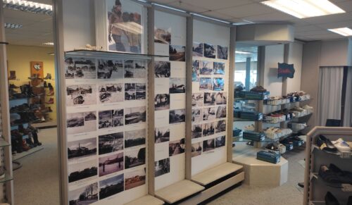 Ausstellung in den Räumlichkeiten der Pils GmbH (Foto: Schuhhaus Pils)