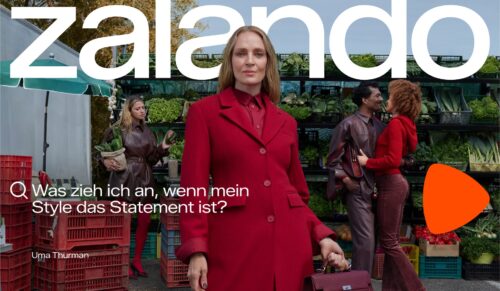 Die neue Zalando-Kampagne mit Uma Thurman. (Foto: Zalando)