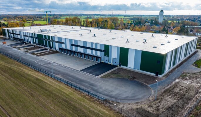 Garbe Industrial-Logistikfläche in Lensahn (Foto: Garbe Industrial)