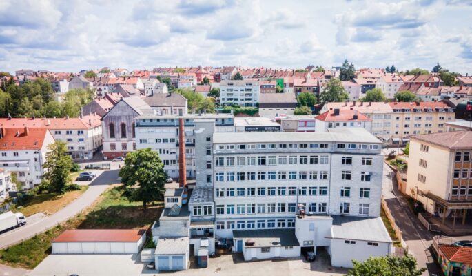 Traditionsunternehmen: Das Stammhaus von Semler in Pirmasens (Foto: Semler)