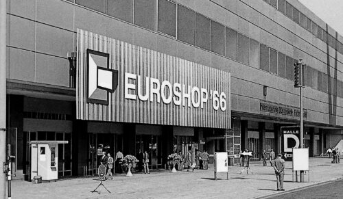 Messe im Wandel: die Euroshop 1966 (Foto: Messe Düsseldorf)