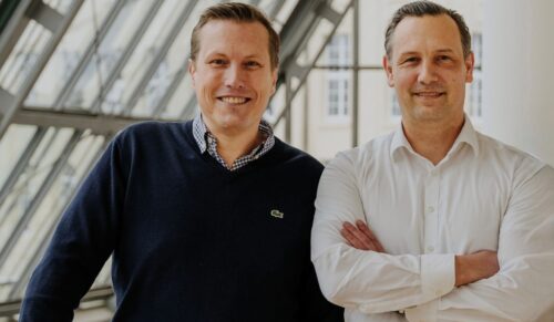 Die Merkkur-Gründer Marco Kroner und Christian Kernbichl (Foto: Merkkur)