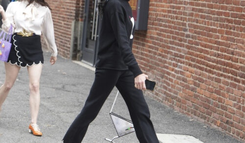 Streetfashion New York während der Fashion Week 2025 (Foto: Catwalkpix)