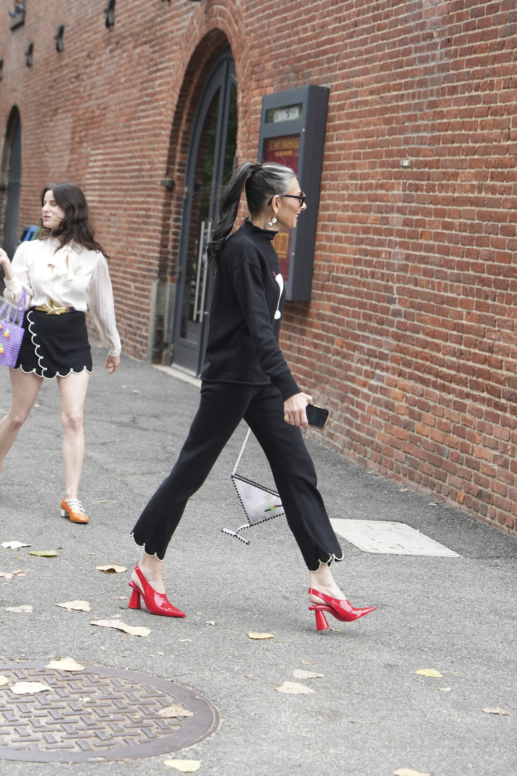 Streetfashion New York während der Fashion Week 2025 (Foto: Catwalkpix)