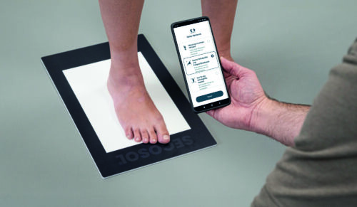 Die App empfiehlt passende Schuhe (Foto: Footprint Technologies)